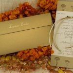 1406 Χειροποίητο προσκλητήριο γάμου