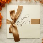 1653 Χειροποίητο προσκλητήριο γάμου