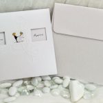 2671 Χειροποίητο προσκλητήριο γάμου