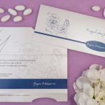 4023 Χειροποίητο προσκλητήριο γάμου