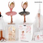 Κ2214 σετ βάπτισης για κορίτσι με θέμα μπαλαρίνα