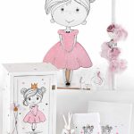 Κ2225 σετ βάπτισης για κορίτσι με θέμα πριγκίπισσα