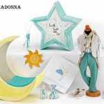 K2246 σετ βάπτισης για αγόρι με θέμα φεγγάρι