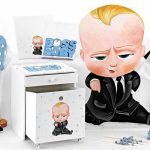 K2424 σετ βάπτισης για αγόρι με θέμα baby boss