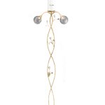 NKF.1115 μεταλλικός κηροστάτης - φωτιστικό δαπέδου, λαμπάδα γάμου