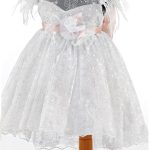 BKe054 βαπτιστικό ρούχο για κορίτσι