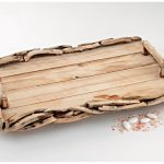 KD.0325 δίσκος γάμου ξύλινος