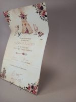 13038 Χειροποίητο προσκλητήριο βάπτισης - Image 5