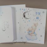 13091 Χειροποίητο προσκλητήριο βάπτισης