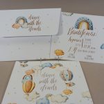 13108 Χειροποίητο προσκλητήριο βάπτισης