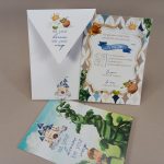 13138 Χειροποίητο προσκλητήριο βάπτισης