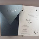 4461 Χειροποίητο προσκλητήριο γάμου