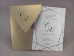 4462 Χειροποίητο προσκλητήριο γάμου