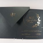 4465 Χειροποίητο προσκλητήριο γάμου