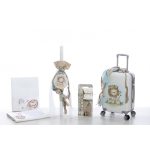 BE2273 σετ βάπτισης για αγόρι με θέμα λιονταράκι