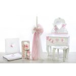 BE2131 σετ βάπτισης για κορίτσι με θέμα καρδιά