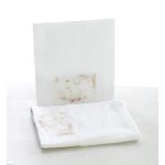 BE2349 σετ βάπτισης για κορίτσι με θέμα κύκνος - Image 3