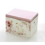 BE2349 σετ βάπτισης για κορίτσι με θέμα κύκνος - Image 2