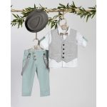 K2441 βαπτιστικό ρούχο για αγόρι