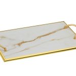 KD.2030 Δίσκος γάμου με βάση τύπου μάρμαρο